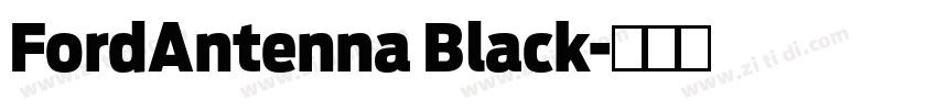 FordAntenna Black字体转换 FordAntenna Black字体转换
